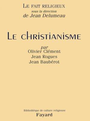 cover image of Le Fait religieux, tome 1